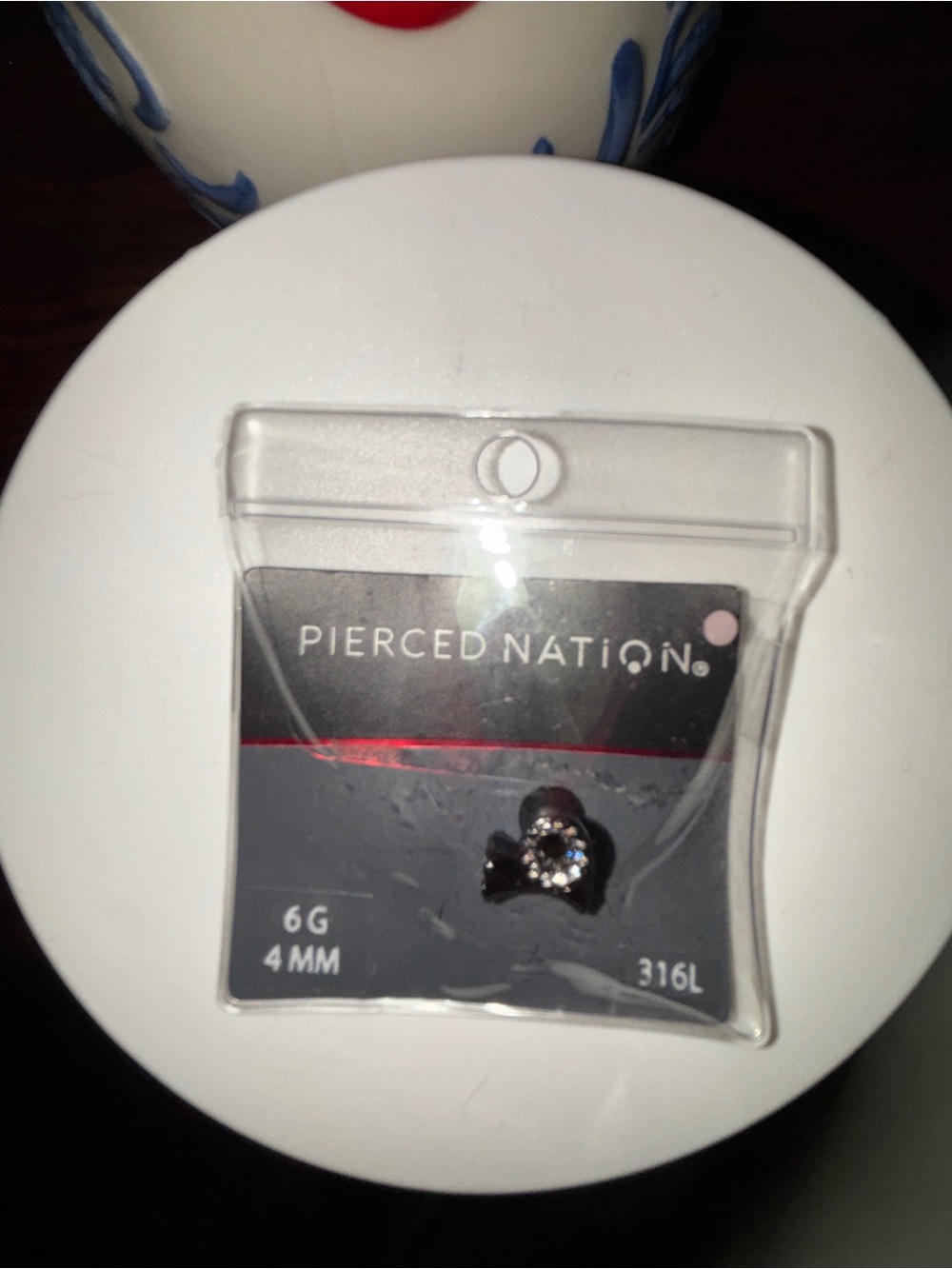 New, Unused 6G-4MM Gauges- Black/Silver by Pierced Nation $25 OBO